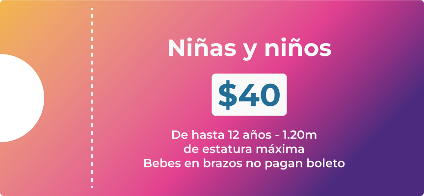 Niñas y niños - $40